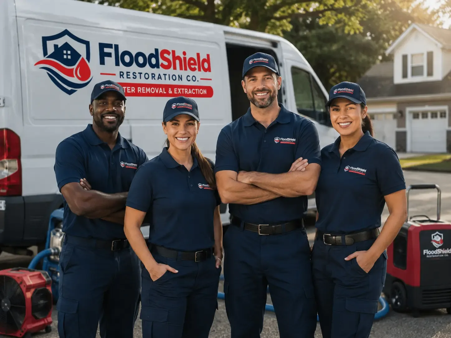 Flood Damage Restoration company in New Waverly, TX